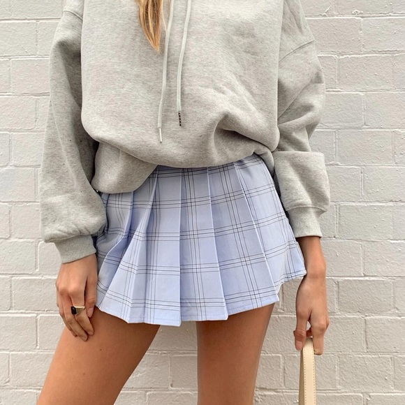 Princess Polly Dresses & Skirts - Y2K Pleated School Girl Mini Skirt